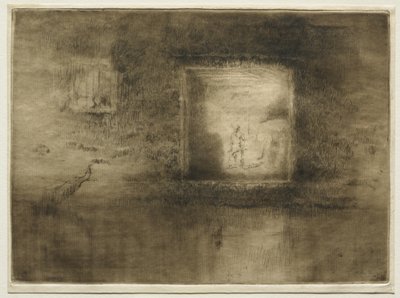 Éjszakai koncert:  Furnace alkotó: James McNeill Whistler