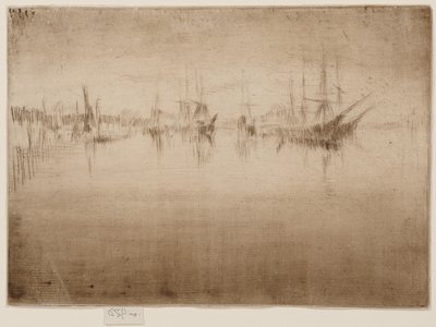 Nocturne: Szállítás alkotó: James McNeill Whistler