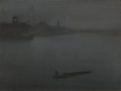 Noktürn kék és ezüst színben alkotó: James Abbott McNeill Whistler
