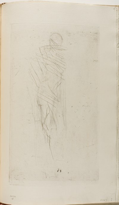 Meztelen pózolás alkotó: James Abbott McNeill Whistler