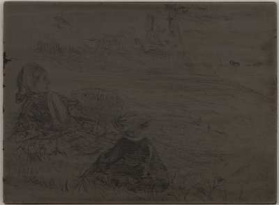 Dajka és gyermek alkotó: James Abbott McNeill Whistler
