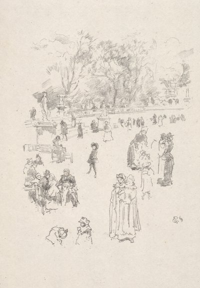 Gyermekgondozók alkotó: James McNeill Whistler