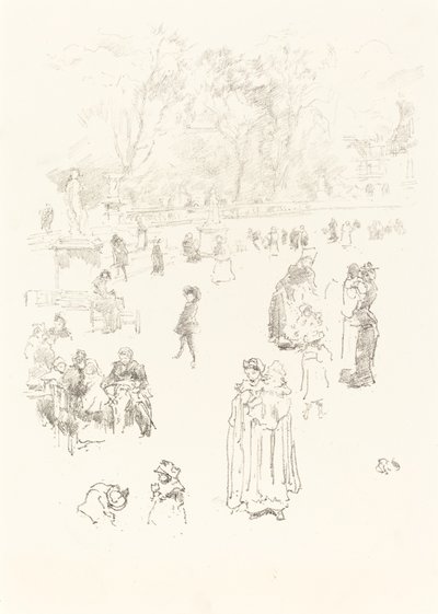 Nővérek: "Luxemburg szobalányai" alkotó: James Abbott McNeill Whistler
