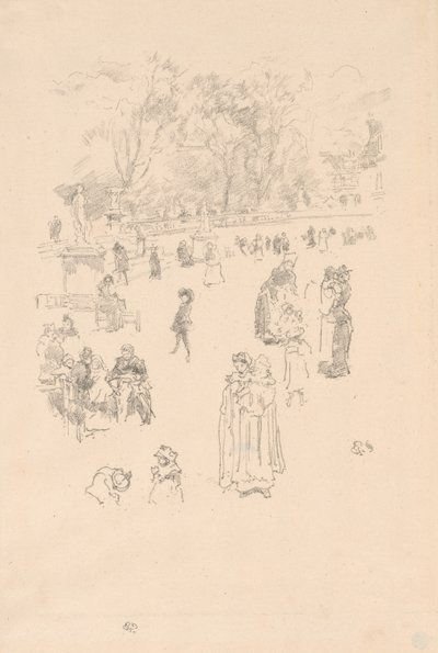 Nővérek: "Luxemburg szobalányai" alkotó: James Abbott McNeill Whistler