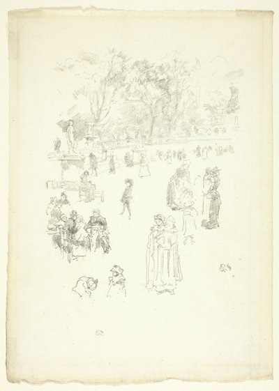 Nővérek: "Luxemburg szobalányai" alkotó: James Abbott McNeill Whistler