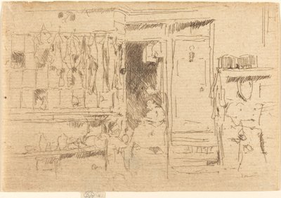 Régi Ruhabolt, No.I alkotó: James Abbott McNeill Whistler