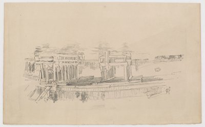 Régi Battersea híd alkotó: James Abbott McNeill Whistler