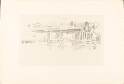 Régi Battersea híd alkotó: James Abbott McNeill Whistler
