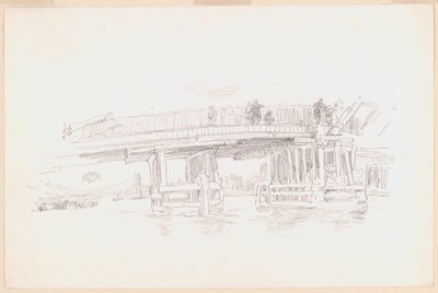 Régi Battersea híd alkotó: James Abbott McNeill Whistler