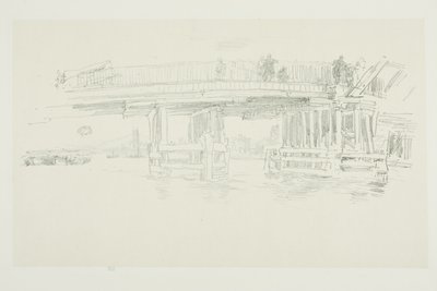 Régi Battersea híd alkotó: James McNeill Whistler