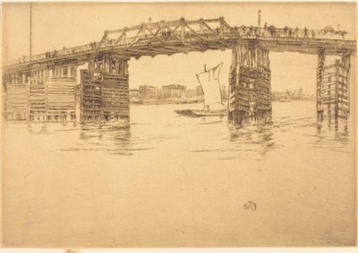 Régi Battersea híd alkotó: James McNeill Whistler