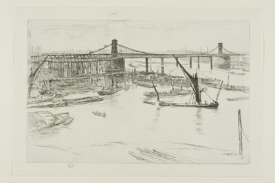 Régi Hungerford híd alkotó: James Abbott McNeill Whistler