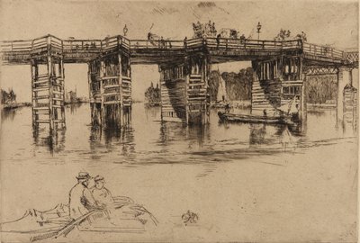 Régi Putney híd alkotó: James Abbott McNeill Whistler