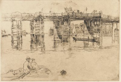 Régi Putney híd alkotó: James Abbott McNeill Whistler