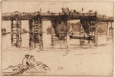 Régi Putney híd alkotó: James Abbott McNeill Whistler