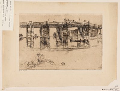 Régi Putney híd alkotó: James Abbott McNeill Whistler