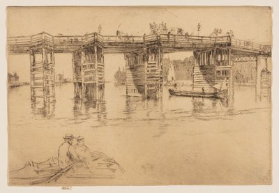 Régi Putney híd alkotó: James Abbott McNeill Whistler