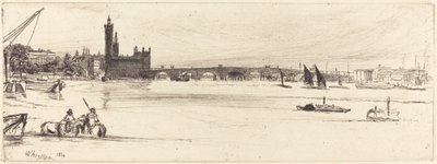 Régi Westminster híd alkotó: James Abbott McNeill Whistler