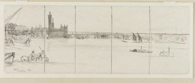 Régi Westminster híd alkotó: James Abbott McNeill Whistler