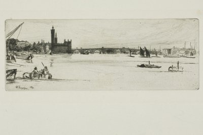 Régi Westminster híd alkotó: James Abbott McNeill Whistler