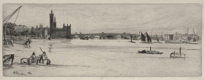 A régi Westminster-híd alkotó: James McNeill Whistler