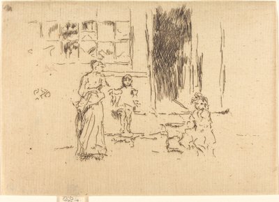 Petticoat Lane alkotó: James Abbott McNeill Whistler