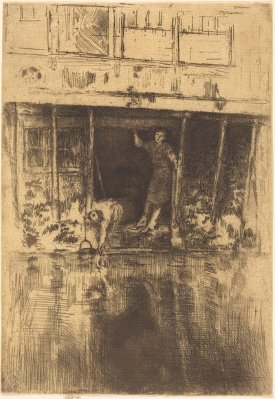 Pierrot alkotó: James McNeill Whistler