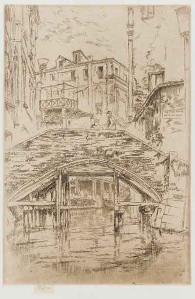 Piovan híd alkotó: James Abbott McNeill Whistler
