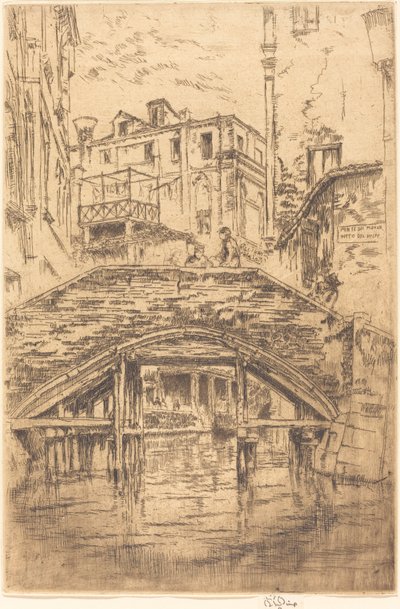 Piovan híd alkotó: James Abbott McNeill Whistler