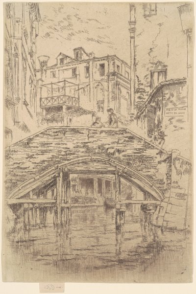 Piovan híd alkotó: James Abbott McNeill Whistler