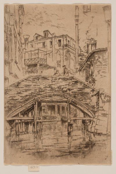 Piovan híd alkotó: James Abbott McNeill Whistler