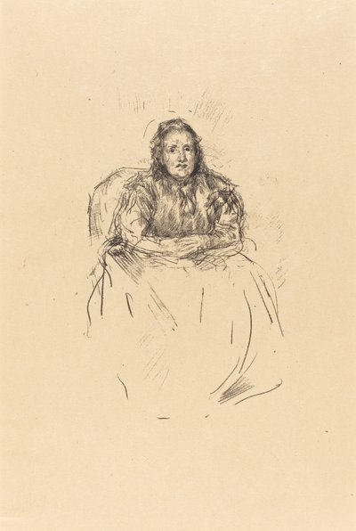 Portrétanulmány: Fülöpné alkotó: James Abbott McNeill Whistler