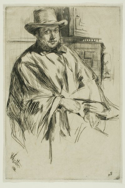 Egy férfi portréja alkotó: James Abbott McNeill Whistler