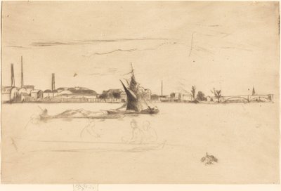 Ár gyertya-működik alkotó: James Abbott McNeill Whistler