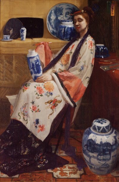 Bíbor és rózsa: A hat jel Lange Leizenje alkotó: James McNeill Whistler