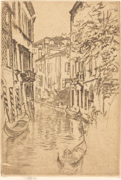 Csendes csatorna alkotó: James Abbott McNeill Whistler
