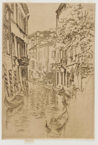 Csendes csatorna alkotó: James Abbott McNeill Whistler