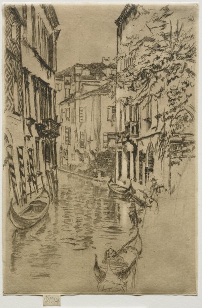 Csendes csatorna alkotó: James McNeill Whistler