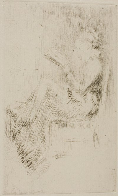 Könyvet olvas alkotó: James Abbott McNeill Whistler