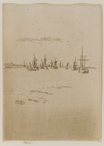 Visszatérés Tilburybe alkotó: James Abbott McNeill Whistler