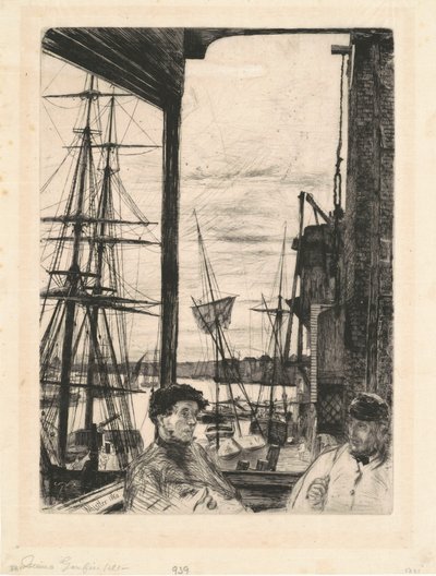 Rotherhithe alkotó: James Abbott McNeill Whistler