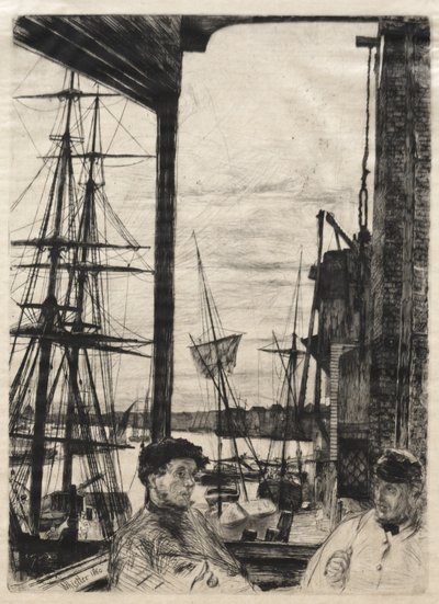 Rotherhithe alkotó: James McNeill Whistler