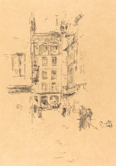 Rue Furstenburg alkotó: James Abbott McNeill Whistler