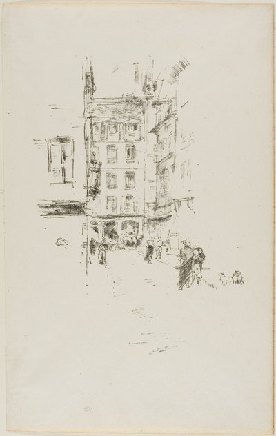 Rue Furstenburg alkotó: James Abbott McNeill Whistler