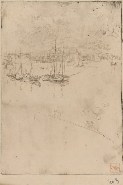 Szent György alkotó: James Abbott McNeill Whistler
