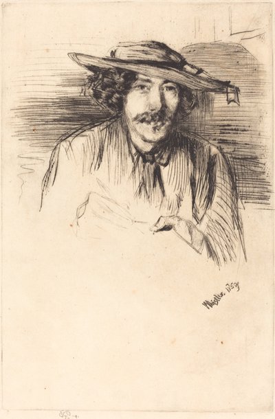 Önarckép alkotó: James Abbott McNeill Whistler