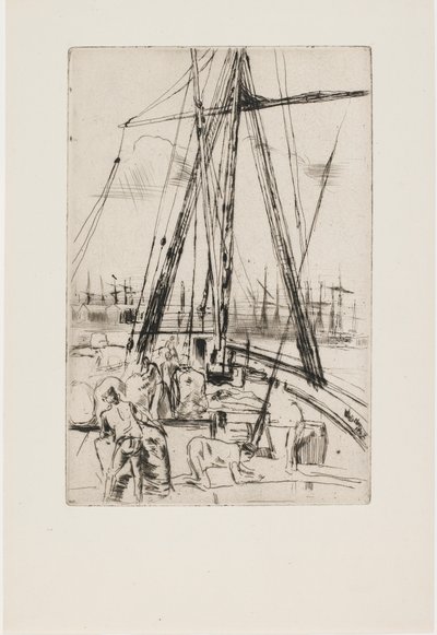 Szállítás Liverpoolban alkotó: James Abbott McNeill Whistler
