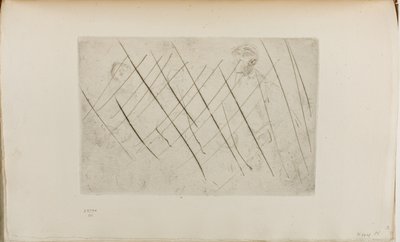 Vázlat a fejekről alkotó: James Abbott McNeill Whistler