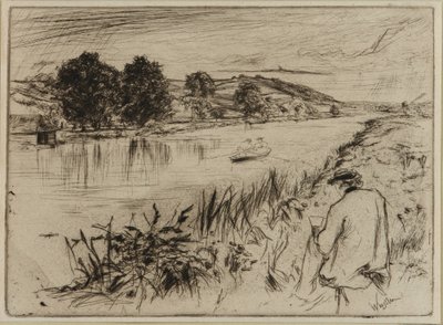 Vázlatkészítés alkotó: James Abbott McNeill Whistler