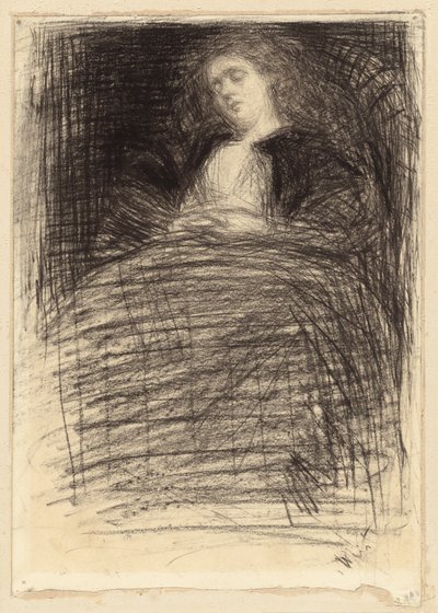 Alvó Nő alkotó: James Abbott McNeill Whistler